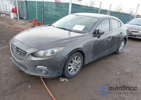 2015 Mazda Mazda3 I Touring z USA, uszkodzony, nr VIN JM1BM1V79F1269934